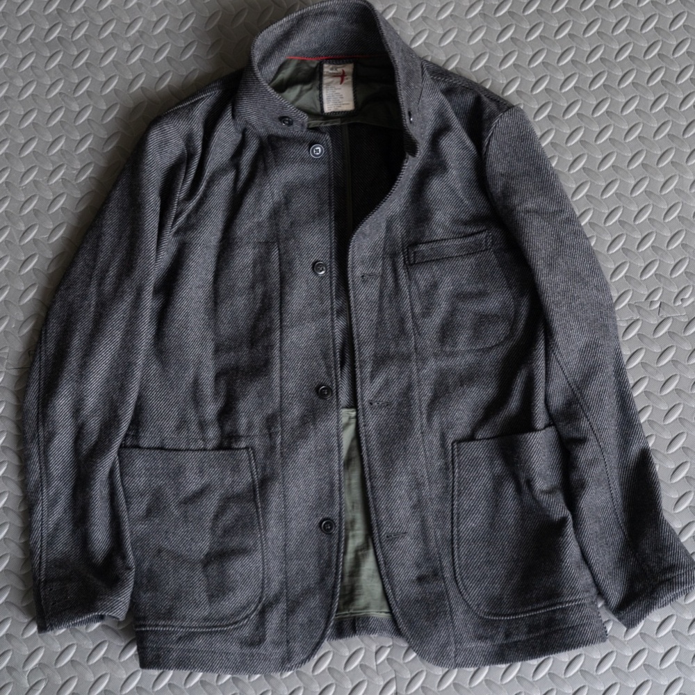 Relwen Heritage Trap Blazer Gray/Black Twill XXL